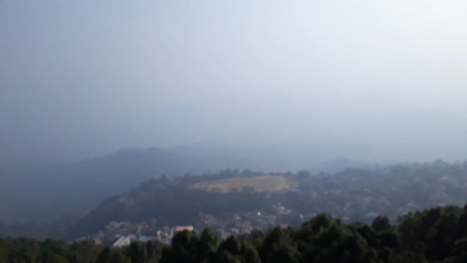 Hilltop open ground at Tansen in Palpa district, a historic town in the Magar heartland of western Nepal