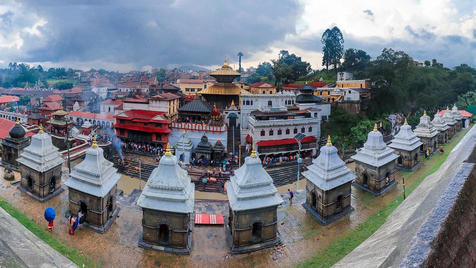 Pashupatinath Hindu temple in Kathmandu Nepal