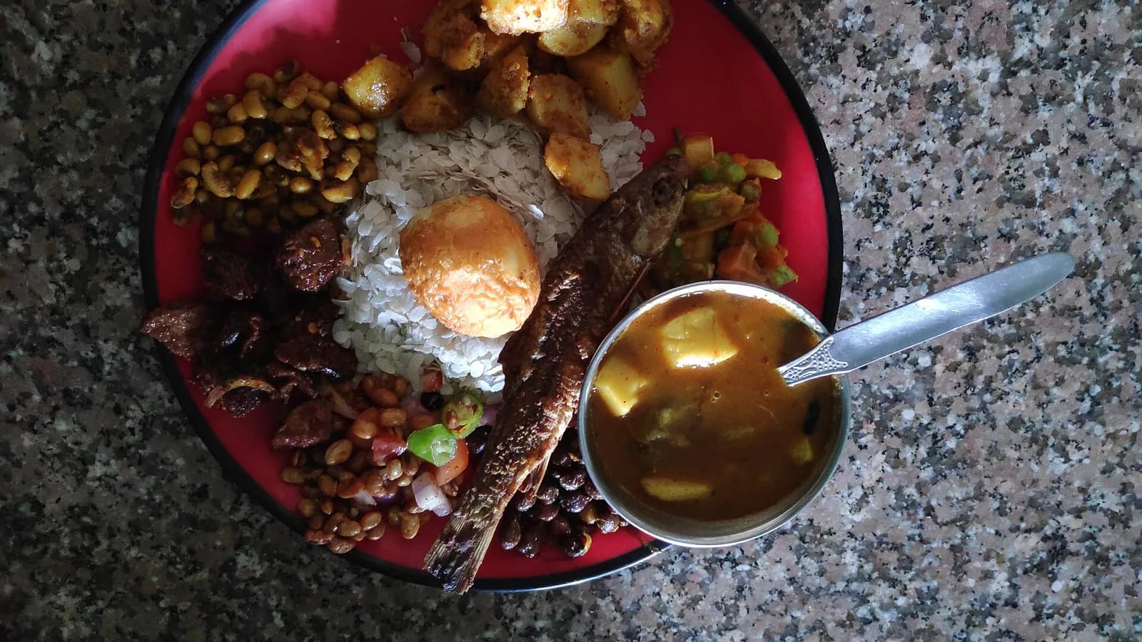 Bara, a traditional Newari lentil patty dish